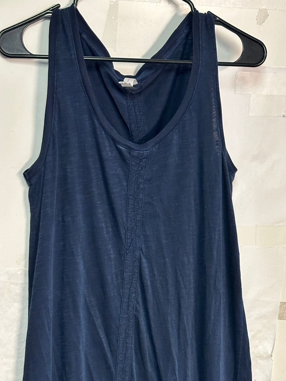 Casual Navy Sleeveless Maxi Dress by daily practice size M good condition